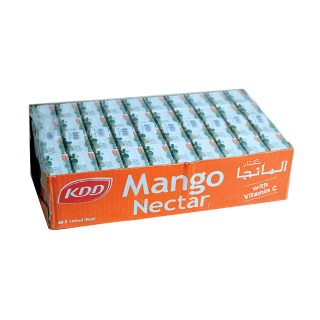 Buy KDD Mango Nectar - 18 × 125 Ml in Saudi Arabia