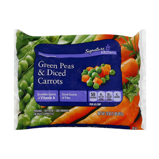 Buy safeway Signature Select Green Peas & Diced Carrots - 16Z in Saudi Arabia