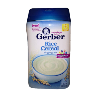 Buy Gerber Rice Cereal - 8Z in Saudi Arabia