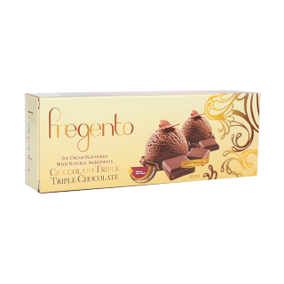 Buy Fregento Triple Chocolate Ice Cream - 85Ml in Saudi Arabia