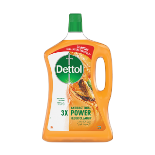 Buy Dettol 3× Antibacterial Power Floor Cleaner Oud - 3L in Saudi Arabia