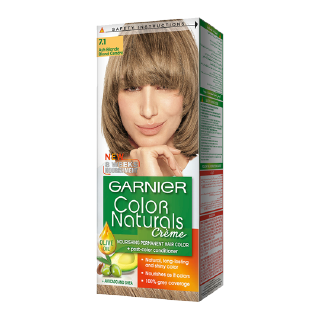 Buy Garnier Color Naturals 7.1 Ash Blonde Hair Color - 1 count in Saudi Arabia