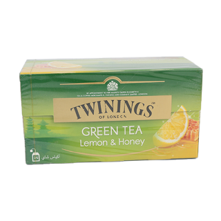 اشتري توينينجز شاي أخضر بالليمون والعسل - 25 حبة في السعودية