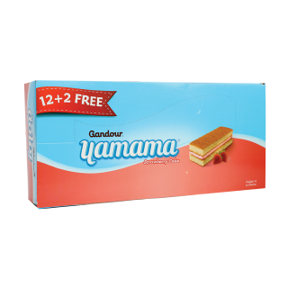 Al Yamama Cake Gandour Vanilla Flavor - Kazu Trading Corporation