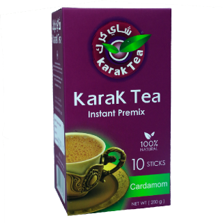 اشتري  شاي كرك خلطة سريعة التحضير بنكهة الهيل -  10 × 20 غرام في السعودية
