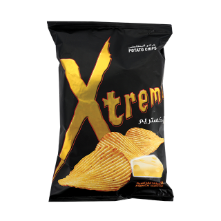 Buy Xtreme French Cheese Rippled Chips - 50G in Saudi Arabia