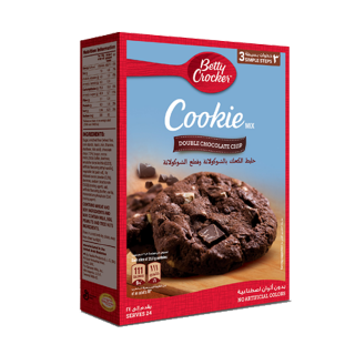 Buy Betty Crocker Double Chocolate Cookie Mix - 496G in Saudi Arabia