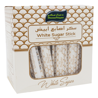 Buy Dazaz Sugar White Sugar Stick - 100 x 5G in Saudi Arabia