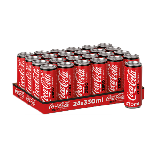 Buy Coca Cola Zero - 24X330Ml in Saudi Arabia