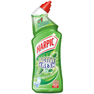 Buy Harpic  Toilet Cleaner Fresh Pine - 1L in Saudi Arabia