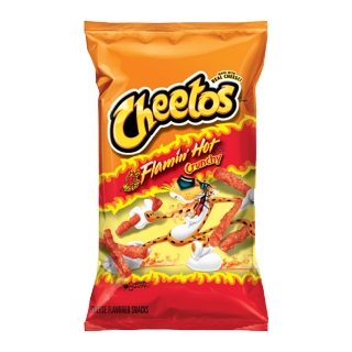 Buy Cheetos Crunchy Flamin hot - 200G in Saudi Arabia