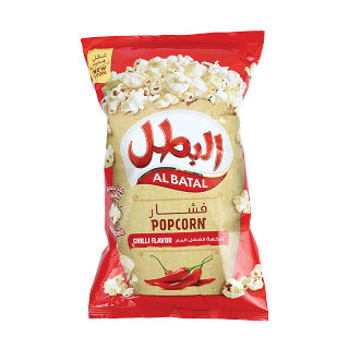 Buy Al Batal Popcorn Chilli Flavor - 90G in Saudi Arabia