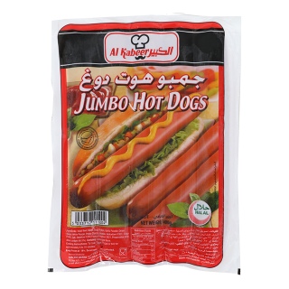 Buy AL KABEER Jumbo Hot Dogs - 400G in Saudi Arabia