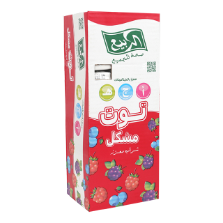 Buy Al Rabie Berry Mix Fortified Drink - 24 x 120 Ml in Saudi Arabia