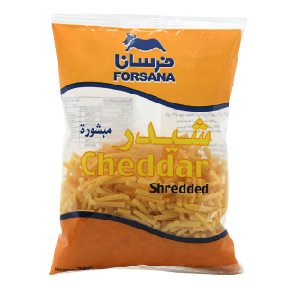 Buy Forsana Shredded Cheddar Cheese - 1Kg in Saudi Arabia