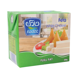 Buy Nadec Full Fat Feta White Cheese - 500G in Saudi Arabia