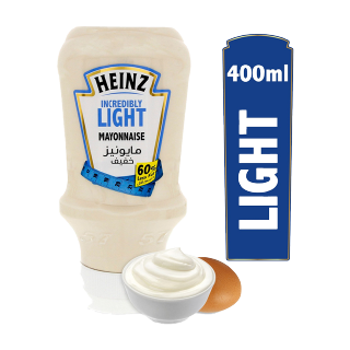Buy Heinz Light Mayonnaise - 400 Ml in Saudi Arabia