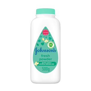 JOHNSONS Baby Powder Regular Twin Pack 2x500ml