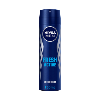 Buy Nivea Men Fresh Active Antiperspirant Spray - 150 Ml in Saudi Arabia