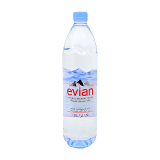 اشتري إيفيان مياه معدنية طبيعية -  1.25 لتر في السعودية