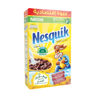 Buy Nestle Nesquik Cereal - 625G in Saudi Arabia
