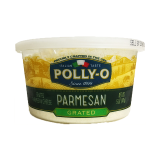 Buy Polly O Grated Parmesan Cheese Cup - 5Z in Saudi Arabia