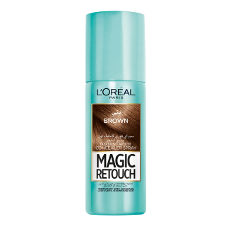 Buy Loreal Magic Retouch Brown Instant Root Concealer Spray - 1 count in Saudi Arabia