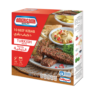 Buy Americana Turkish Recipe Beef Kebab - 600G in Saudi Arabia