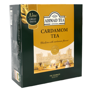 Buy Ahmad Tea Bags Cardamom Tea - 100 x 2G in Saudi Arabia