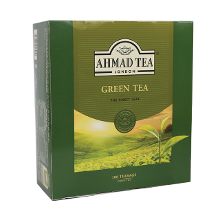 Buy Ahmad Tea Green Tea Bags - 100×1.5G in Saudi Arabia