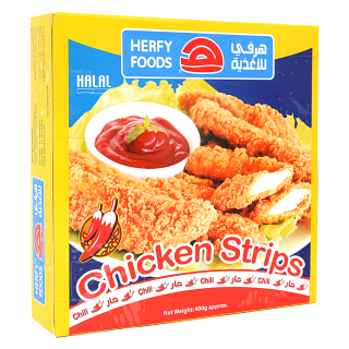 Buy Herfy Chilli Chicken Strips - 400G in Saudi Arabia