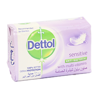اشتري ديتول صابون ضد البكتيريا للبشرة الحساسة - 120 غرام في السعودية