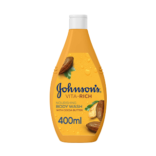 Buy Johnson's Body Wash With Cocoa Butter - 400Ml in Saudi Arabia