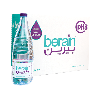 Buy Berain Bottled Drinking Water - 12x1.5L in Saudi Arabia