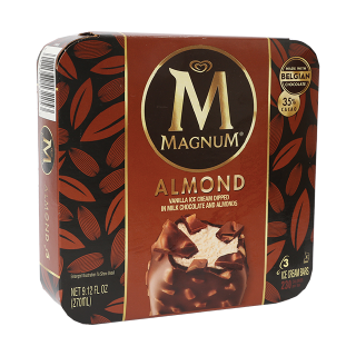 Buy Magnum Almond Ice Cream - 270Ml in Saudi Arabia