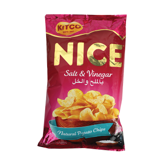 Buy Kitco Natural Salt & Vinegar Potato Chips - 150G in Saudi Arabia