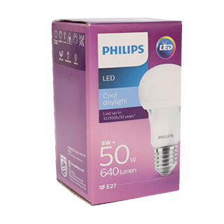 Buy Philips LED CDL 8W - 1PCS in Saudi Arabia