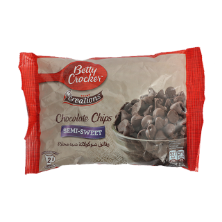 Buy Betty Crocker Semi Sweet Chocolate Chip - 200G in Saudi Arabia