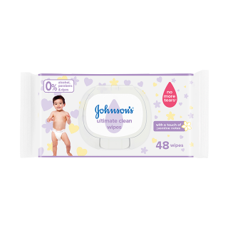 Buy Johnson's Ultimate Clean Wipes - 48PCS in Saudi Arabia