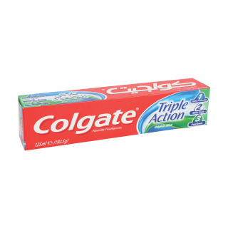 Buy Colgate Toothpaste Triple Action - 125Ml in Saudi Arabia