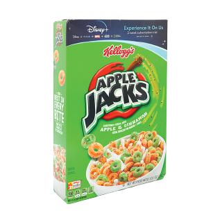 Buy Kellogg's Apple Jack Apple Cinnamon Cereal - 10.1Z in Saudi Arabia