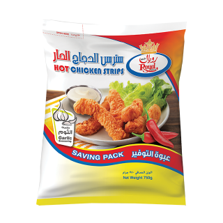 Buy Royal Spicy Chicken Strips - 750G in Saudi Arabia