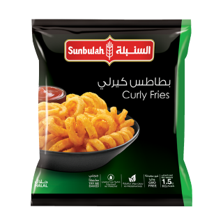 Buy Sunbulah Curly Fries - 1.5KG in Saudi Arabia