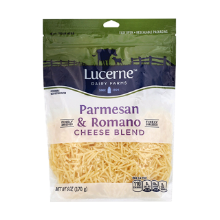 Buy Safeway Lucerne Finely Shredded Parmesan And Romano Cheese Blend - 6Z in Saudi Arabia