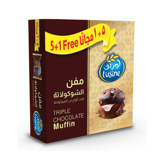اشتري لوزين مفن الشوكولاتة ثلاث أنواع من الشوكولاتة - 6×60 غرام في السعودية