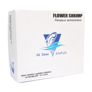 Buy All Seas Frozen Shrimps - 750G in Saudi Arabia