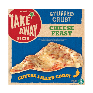 اشتري آيسلاند بيتزا بأطراف محشية بالجبن - 453 غرام في السعودية