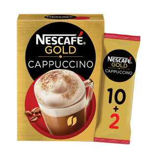 Buy Nescafe Gold Cappuccino - 12×17G in Saudi Arabia