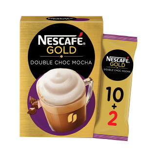 Buy Nescafe Gold Double Choc Mocha - 12×23G in Saudi Arabia