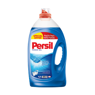 Buy Persil Power Gel Deep Clean Technology High Foam - 4.8L in Saudi Arabia